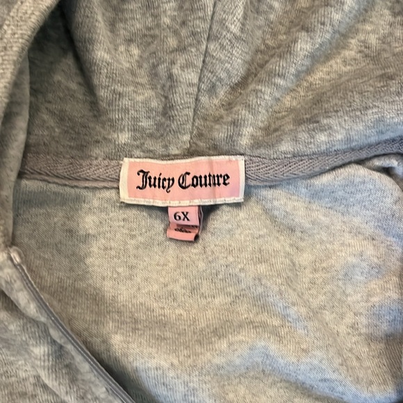Juicy couture Gray Kids Hoodie jacket - Picture 3 of 4